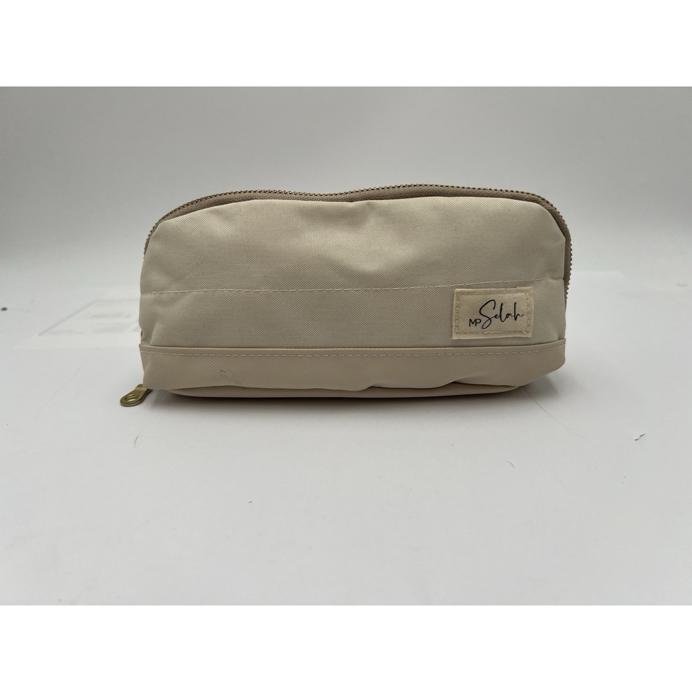 Mr. Pen Selah Pencil Case Cream Beige Zipper Pouch Organizer School Office